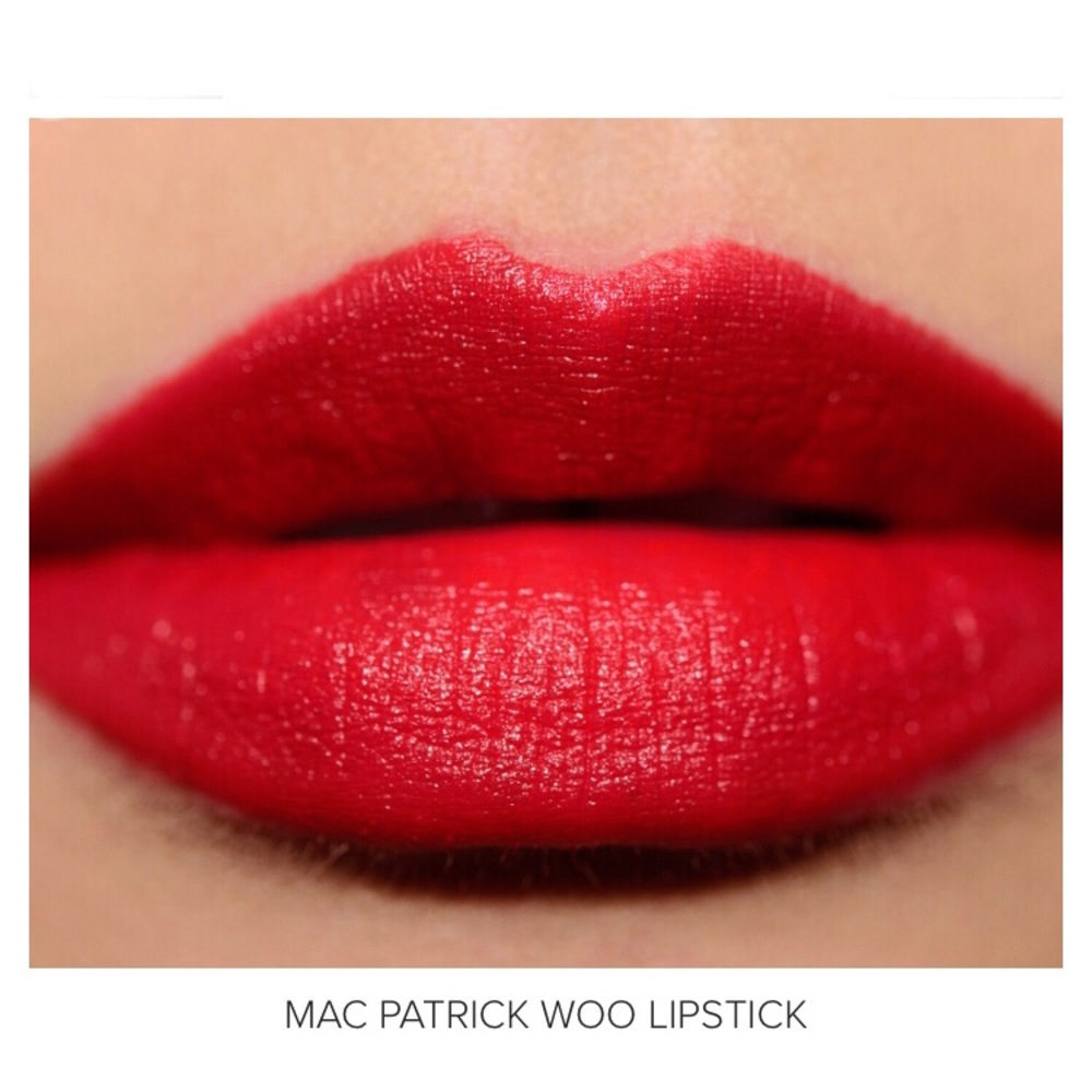 MAC Patrick Woo Starrr Lipstick by Patrick Starrr Matte Lipstick New in Box NWT - Picture 2 of 10